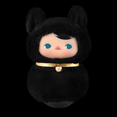 Pop Mart Pucky Roly-Poly Kitty Black Cat - 1