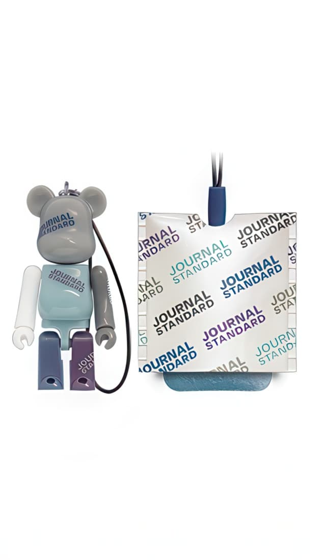 Bearbrick Pepsi NEX Zozotown Journal Standard Keychain 70% - 1