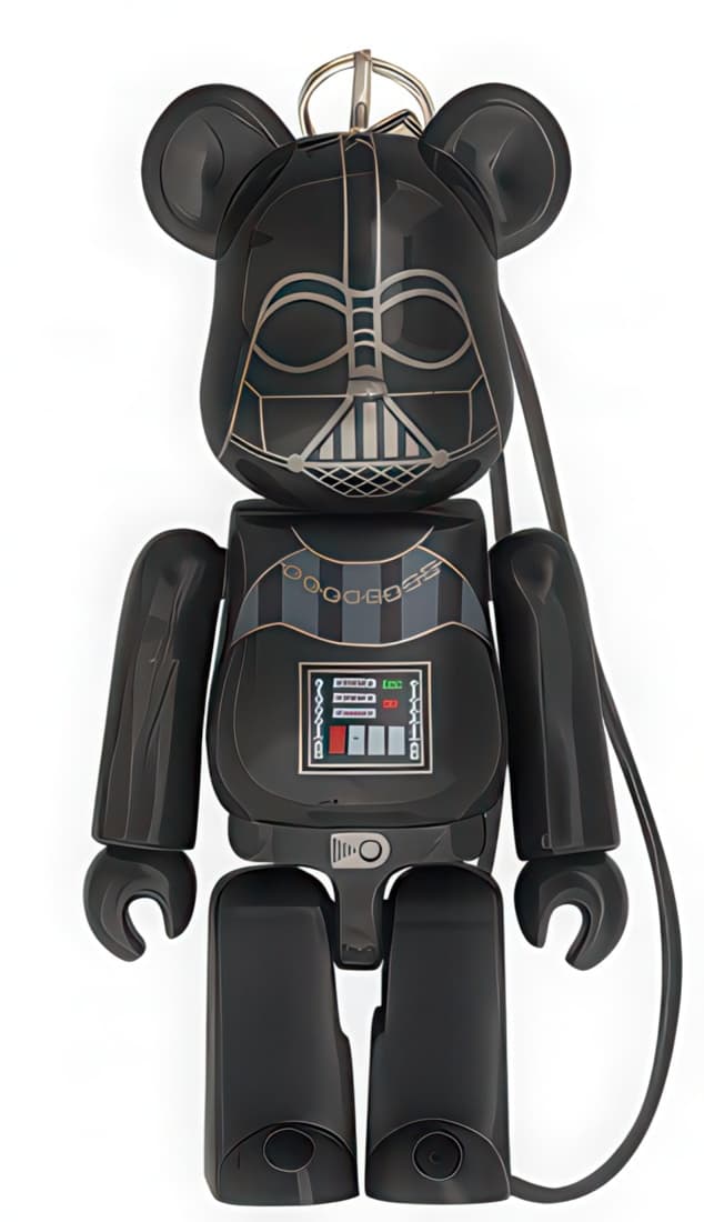 Bearbrick Pepsi NEX Star Wars 3D Episode 1 Darth Vader Keychain 70% - 1
