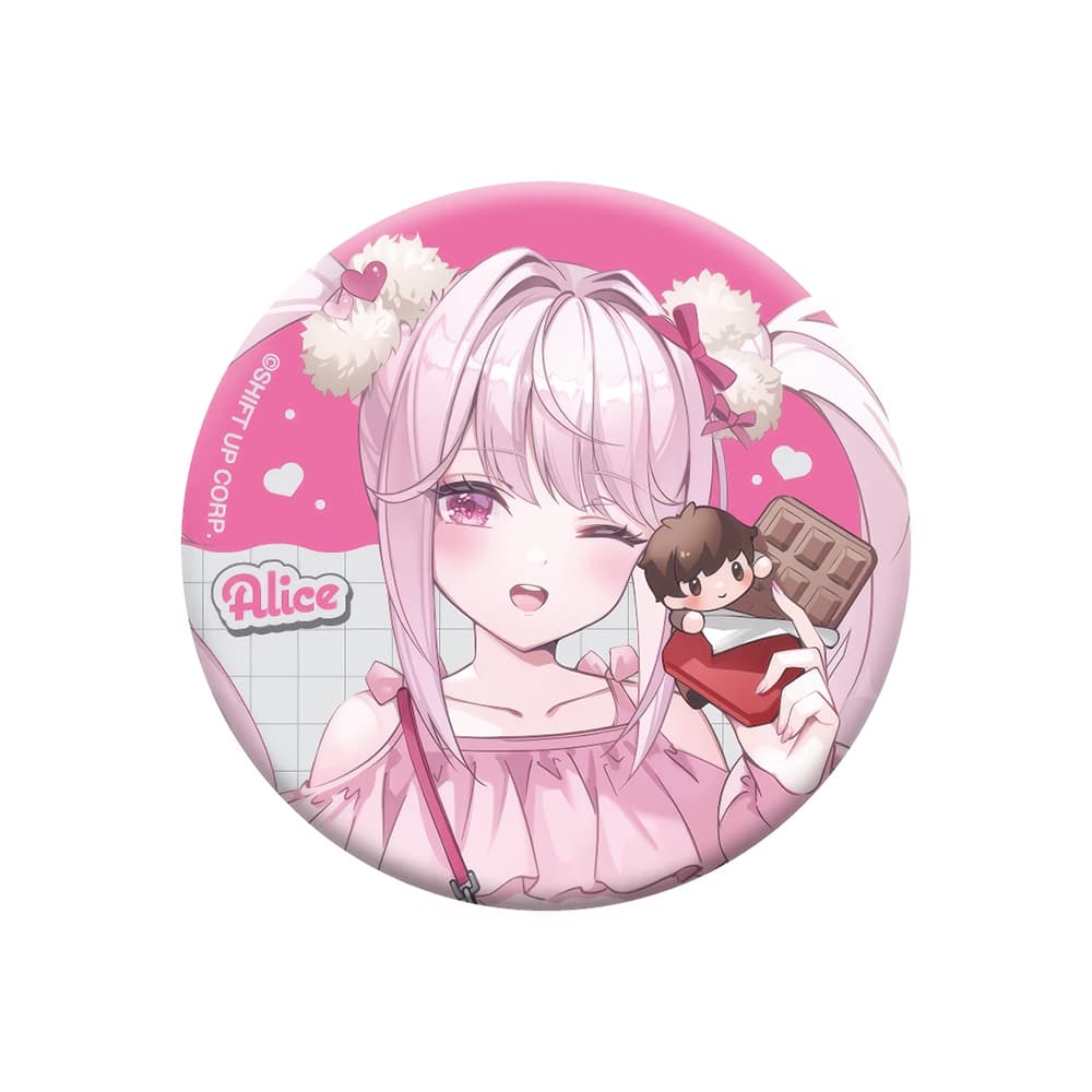 Goddess of Victory: NIKKE Alice Valentine 2025 Pin Badge - 1