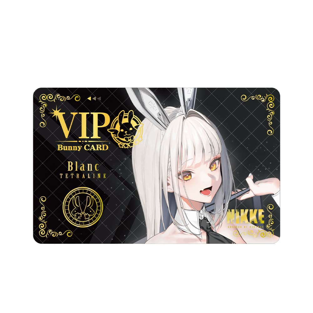 Goddess of Victory: NIKKE Blanc Golden Coin Rush VIP Bunny Card - 1