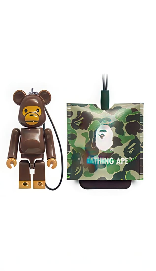 Bearbrick Pepsi NEX Zozotown A Bathing Ape Keychain 70% - 1