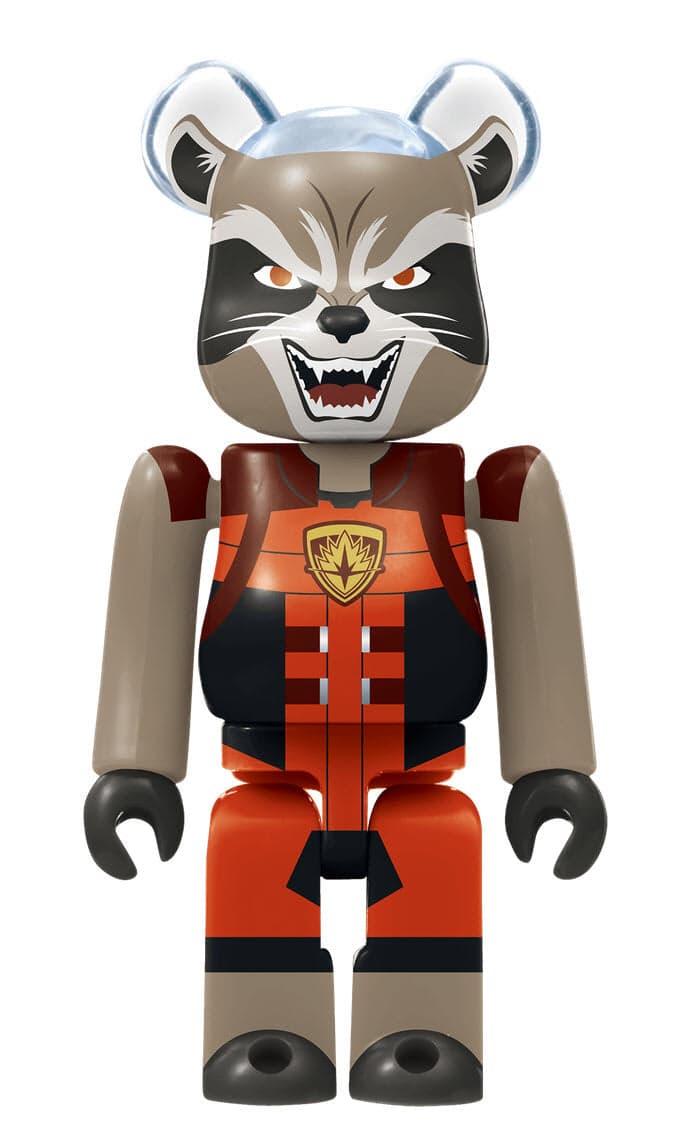 Bearbrick MARVEL Happy Kuji 2021 Rocket Raccoon #15 100% - 1