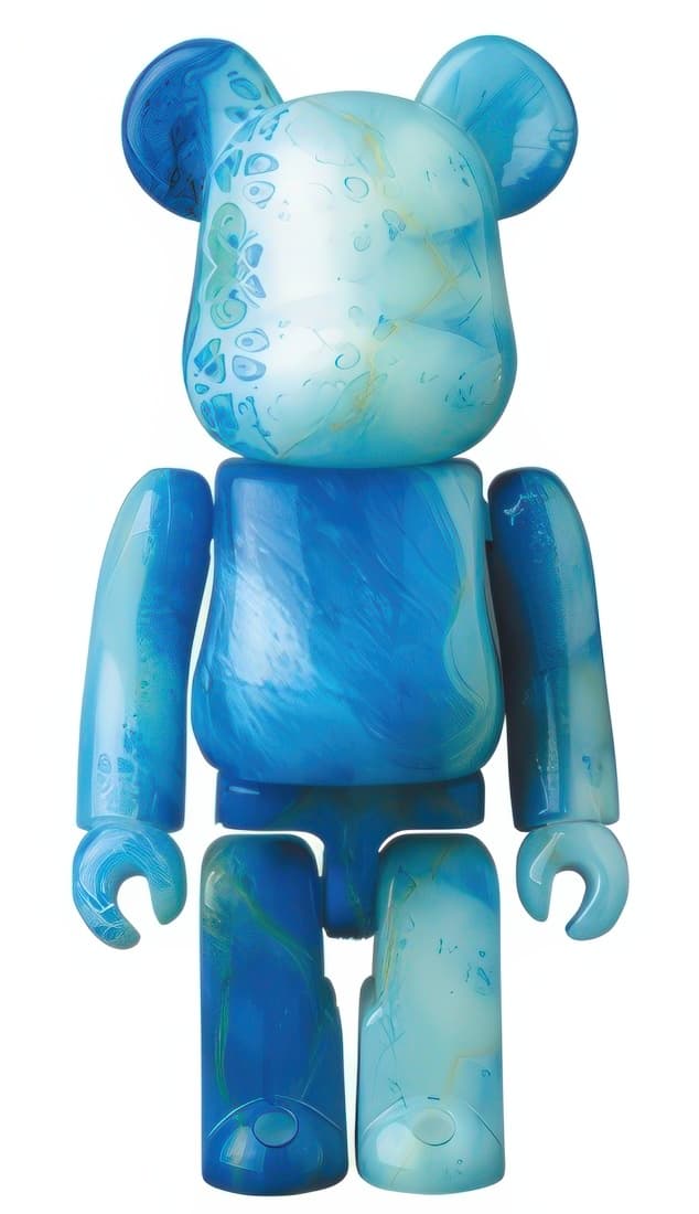 Bearbrick Series 43 JB Blue 100% - 1