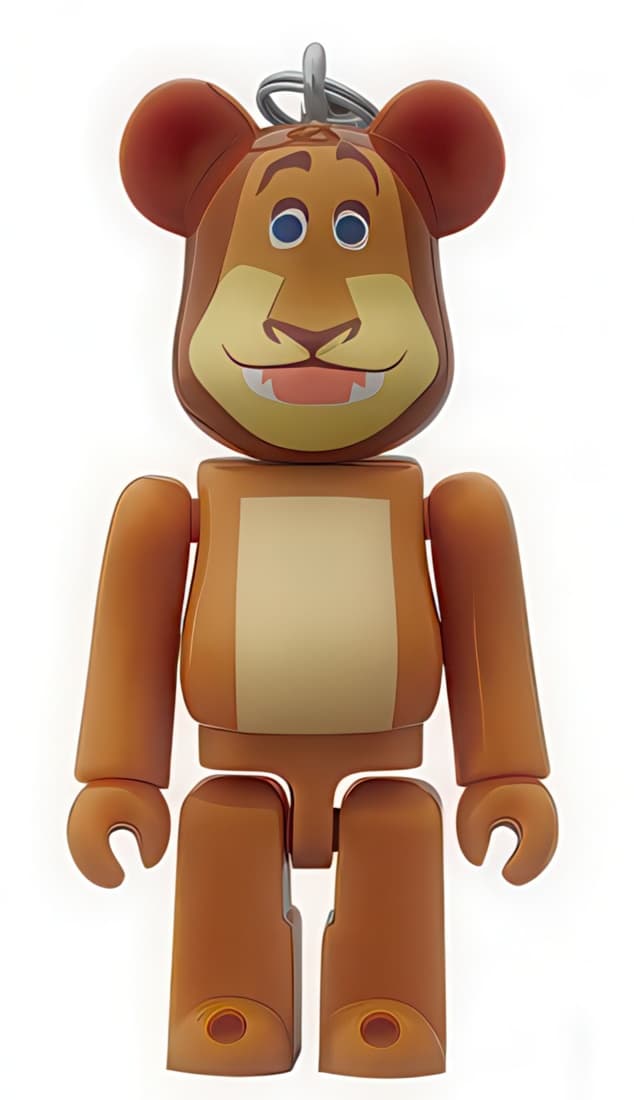 Bearbrick Pepsi NEX Paramount Japan Madagascar Keychain 70% - 1