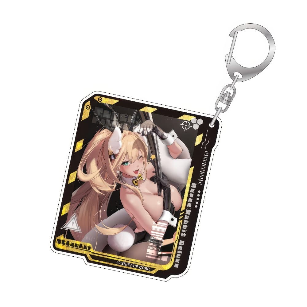 Goddess of Victory: NIKKE Rupee Luxury Rabbit Acrylic Keychain - 1