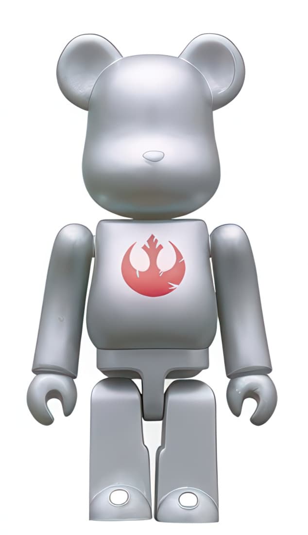 Bearbrick Pepsi NEX Star Wars 30 years Celebration Rebel Alliance Logo Keychain 70% - 1