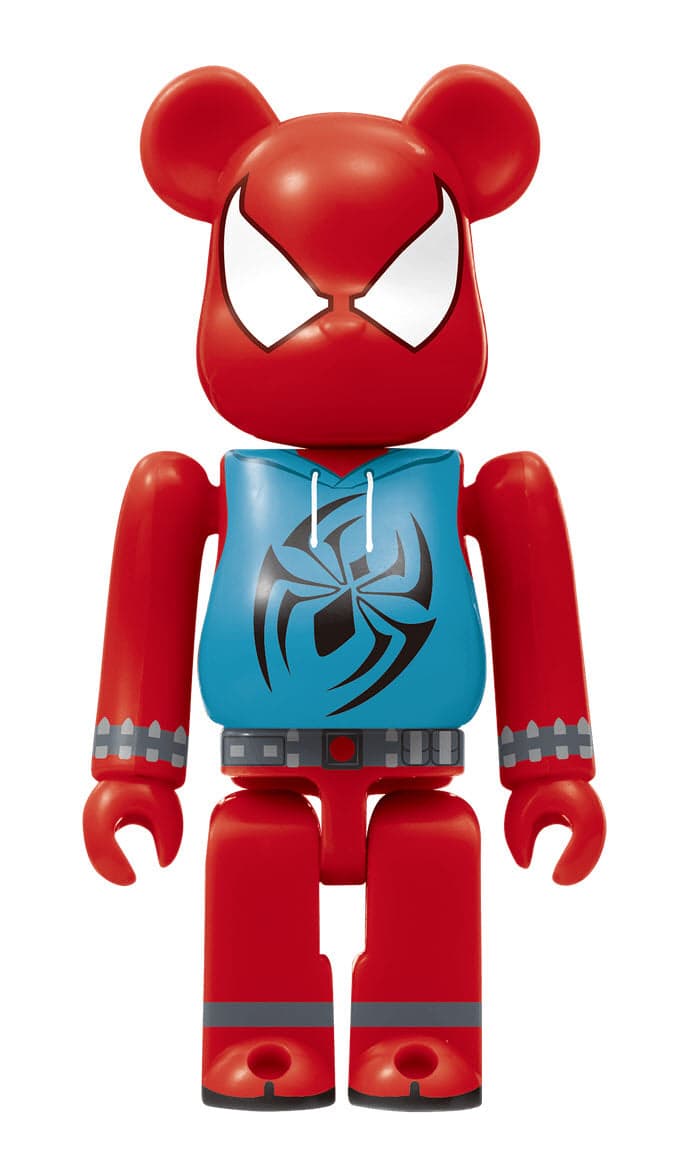 Bearbrick MARVEL Happy Kuji 2021 Scarlet Spider #20 100% - 1