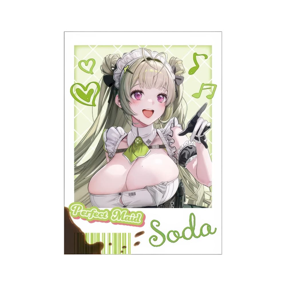 Goddess of Victory: NIKKE Soda Happy Maid Fair Barcoded Polaroid - 1