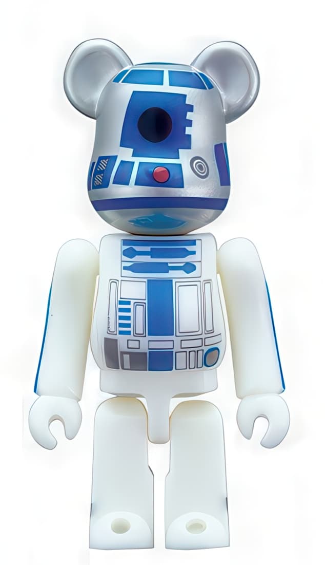 Bearbrick Pepsi NEX Star Wars 30 years Celebration R2-D2 Keychain 70% - 1