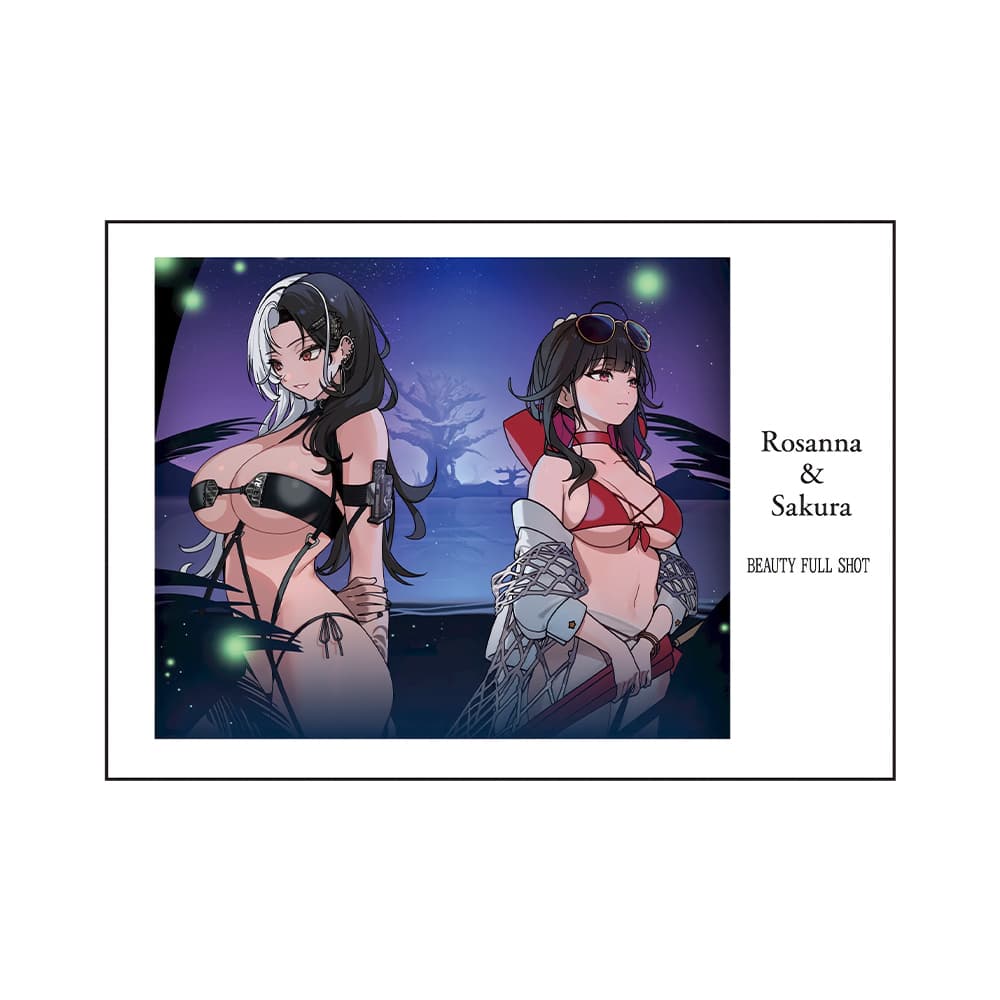 Goddess of Victory: NIKKE Rosanna and Sakura Beauty Full Shot Polaroid - 1