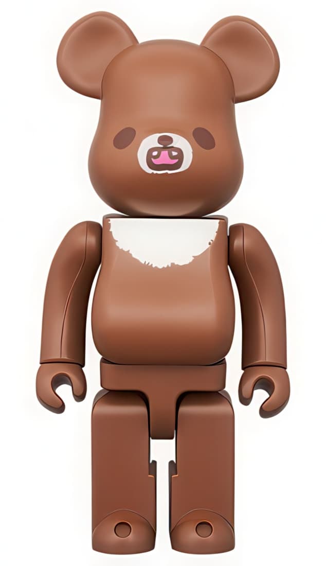 Bearbrick San-X Chairoikoguma 400% - 1