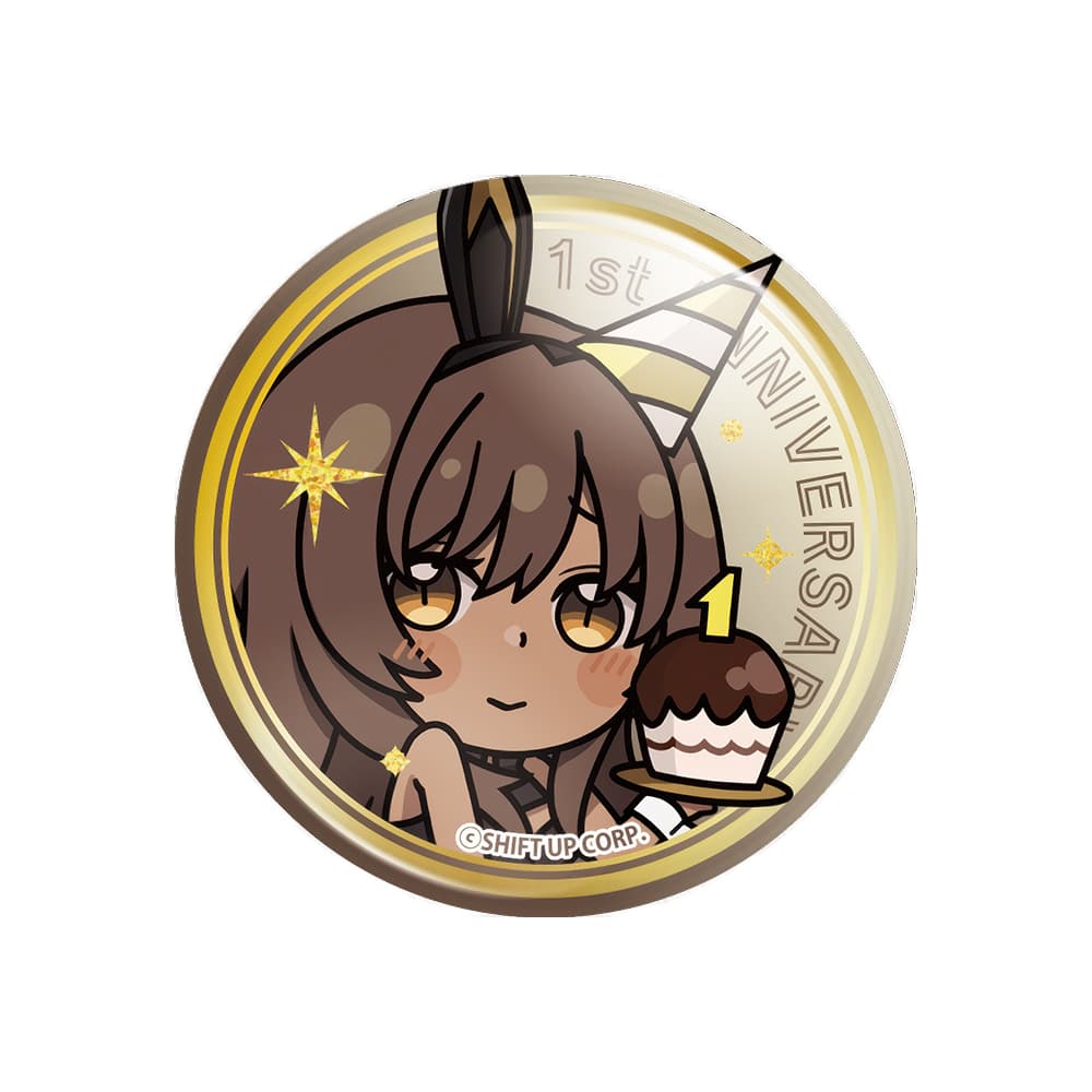Goddess of Victory: NIKKE Noir 1st Anniversary Pin Badge - 1