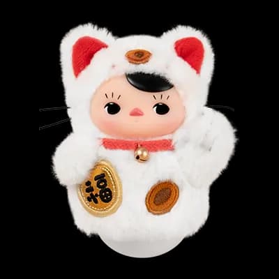 Pop Mart Pucky Roly-Poly Kitty Lucky Cat Secret - 1