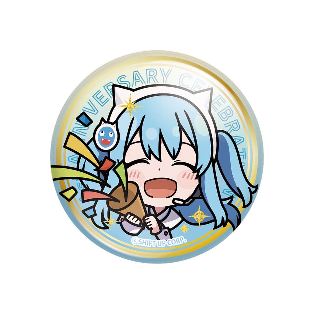 Goddess of Victory: NIKKE Shifty 1st Anniversary Pin Badge - 1