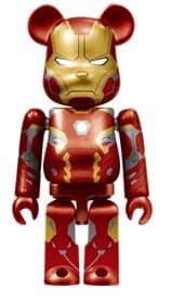 Bearbrick Iron Man Happy Kuji 2024 Iron Man Mark 45 #11 100% - 1