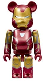 Bearbrick Iron Man Happy Kuji 2024 Iron Man Mark 85 #15 100% - 1