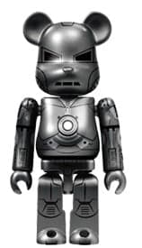 Bearbrick Iron Man Happy Kuji 2024 Iron Monger #17 100% - 1