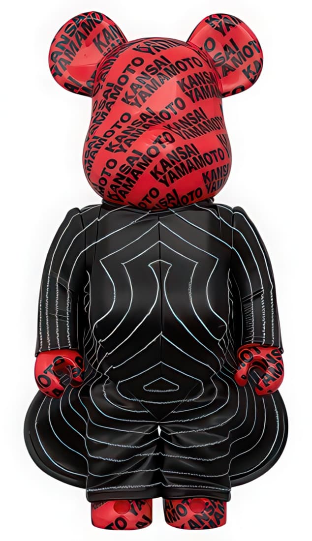 Bearbrick Kansai Yamamoto Tokyo Pop 400% - 1
