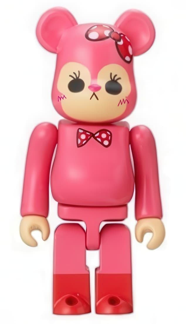 Bearbrick AKB48 Team B Kasai Tomomi 7-Eleven Unbreakable Keychain 100% - 1