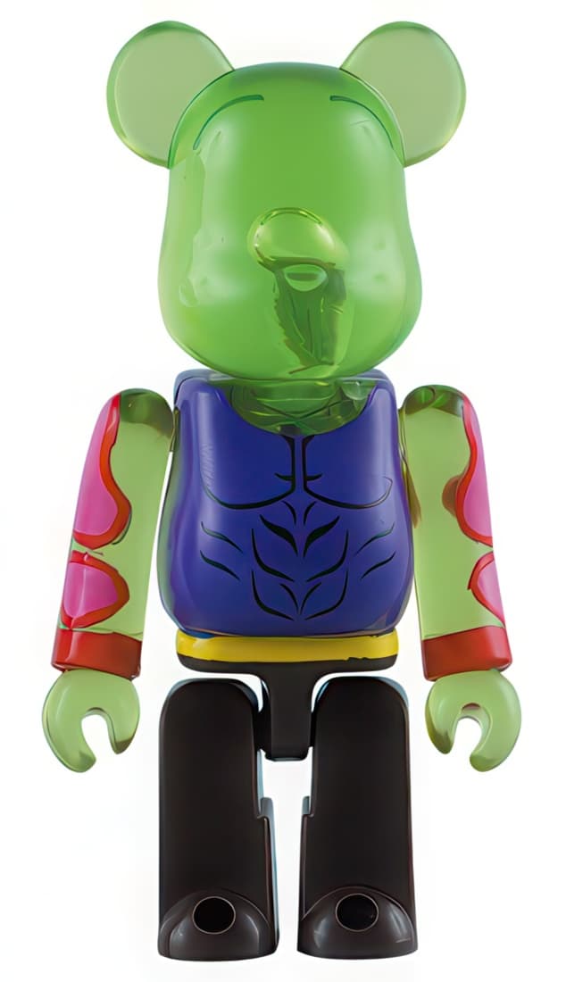 Bearbrick FOX Dragonball Evolution Piccolo Keychain 70% - 1